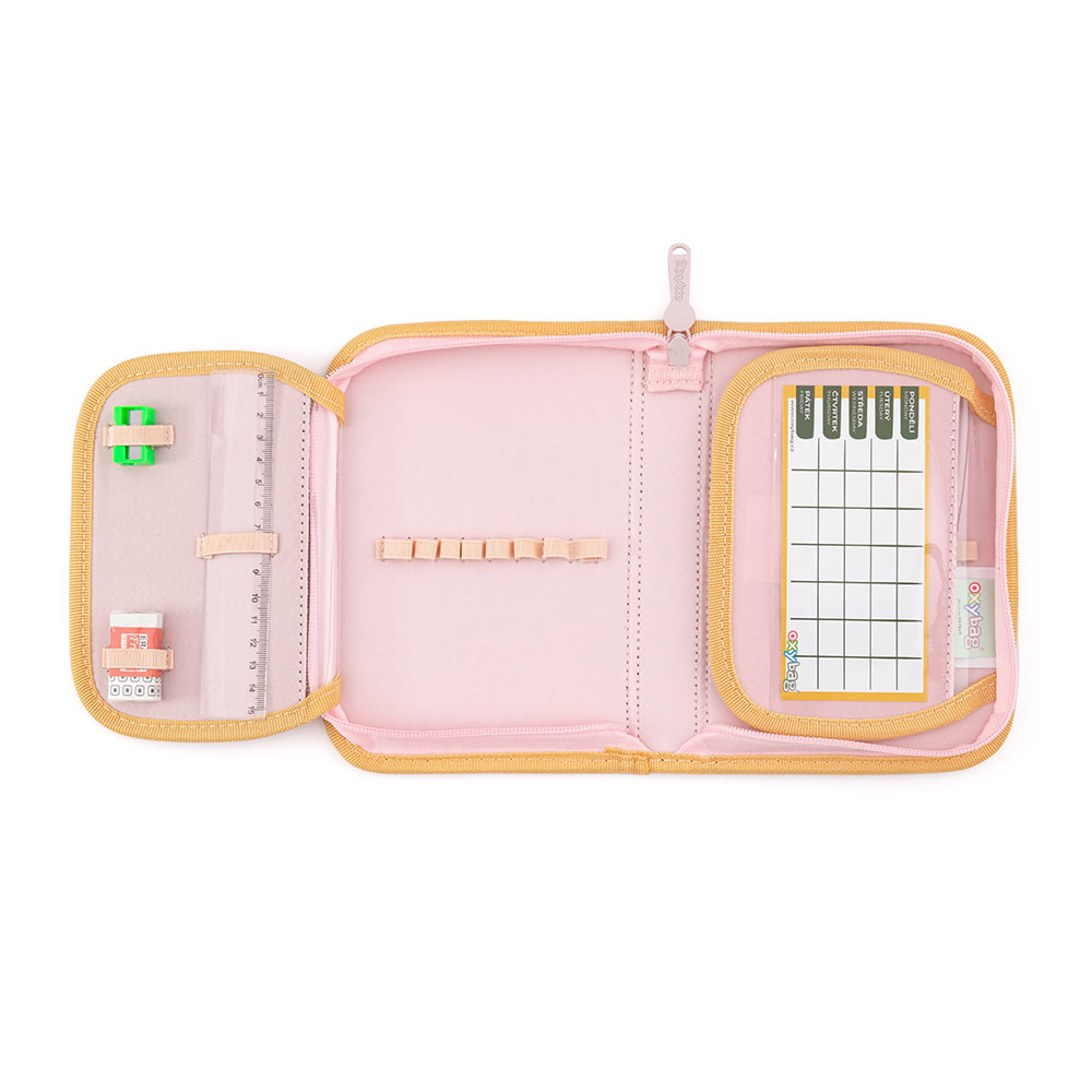 Penál 1 p. 2 chlopně, prázdný kůň romantic